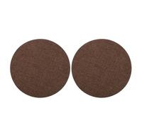 LOLIPPYY 2 Pièces Lot de 2 Diffuseurs de Lumière LED Ronds Café pour Plafonnier, Abat-Jour Anti-Éblouissement en Plastique, Diffuseur de Remplacement pour Lampe, Chambre, Salon et Bureau