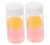 LOLIPPYY 2 pièces Pince à Épiler pour Extension de Cils Liquide Multi-usage Détachant Colle Rapide pour Outils de Beauté Compact et Facile à Utiliser