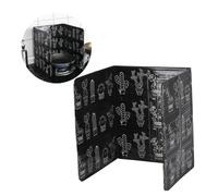LOLIPPYY 2 pièces Plaques Aluminium Anti-éclaboussures Cuisine Protection Isolante Huile et Chaleur Panneaux Réglables pour Brûleurs de Cuisinière à Gaz Accessoire Cuisine Résistant