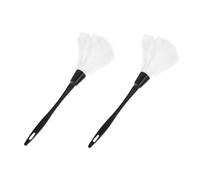 LOLIPPYY 2 Pièces Plumeaux de Soubrette Halloween Plumes de Dinde Accessoires de Fête et Déguisement pour Garçon Fille Outils de Performance et Cosplay