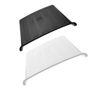 LOLIPPYY 2 pièces Protection pour Caméra de Sécurité Abri Pluie et Soleil Plastique Compatible avec Nest Ring Blanc et Noir Installation Rapide et Résistante Aux Intempéries