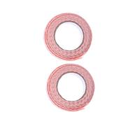 LOLIPPYY 2 pièces Ruban Adhésif Dentelle Décoratif Bande Adhésive Double Face Rose pour Bricolage DIY Décoration Scrapbooking et Travaux Manuels