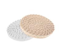 LOLIPPYY 2 Pièces Ruban Dentelle Coton Vintage Crocheté pour Couture Décoration Mariage Accessoires DIY et Scrapbooking