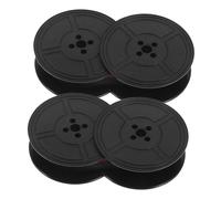 LOLIPPYY 2 pièces Ruban pour Machine à Écrire Rétro Double Bobine Rouge et Noir Manuel pour Usage Scolaire et Bureau Compatible avec Claviers Mécaniques Portables