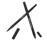 LOLIPPYY 2 pièces Stylo Alimentaire Double Pointe pour Décoration de Gâteaux et Biscuits Feutre Comestible Portable à Pointe Fine et Large Marqueur de Pâtisserie pour Fondant Chocolat et