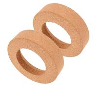 LOLIPPYY 2 pièces Support de Flacon à Fond Rond Liège Support Stable et Innovant pour Flasques de Laboratoire Protection et Polyvalente pour Flacons Tubes et Béchers