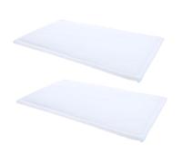 LOLIPPYY 2 pièces Tapis Absorbants Jetables pour Animaux Alèses Chien Super Absorbantes pour Cage et Voyage Tapis Sol Protège Intérieur et Extérieur