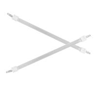 LOLIPPYY 2 pièces Tube Chauffant Quartz Résistant Pour Chauffage Électrique Patio Chauffage Rapide et Uniforme