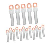 LOLIPPYY 20 Pièces Aluminum Crimp Terminal Connectors Dtl High Temperature Resistant Battery Cable Ends Eyelets For Automotive And Electrical Wire