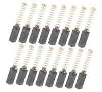 LOLIPPYY 20 Pièces Balai de Carbone, Noir, pour Machine à Coudre Métal | Charbons Moteur, Remplacement Facile, Courant Stable, Surface Lisse sans Bavure, Lot de 20 Pièces