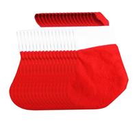 LOLIPPYY 20 Pièces Lot de Mini de Noël Non Tissé et Blanc Sacs Petits pour Décorations Festives et Surprise Garçon Fille