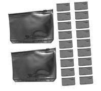 LOLIPPYY 20 pièces Lot de Pochettes Perforées pour Classeur Sacs Plastiques Pochettes Transparentes pour Organisation de Dossiers et Documents