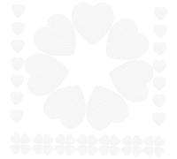 LOLIPPYY 200 feuilles Lingettes Dissolvant Vernis Forme Coeur Super Absorbants Coton pour et Format Compact Voyage