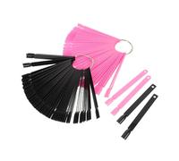 LOLIPPYY 200 Pièces Échantillons d'ongles palette à ongles bâtons d'échantillon de couleur d'ongle conseils pour afficher la couleur des ongles plaque de nail art palette nail art plastique