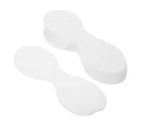 LOLIPPYY 200 Pièces Masques Yeux Non Tissés Double Liens Coton Pur Oculaires Hydratants et Réparateurs Papier à Usage Unique pour Soin Peau Pratique et Portable pour