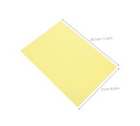 LOLIPPYY 200 Pièces Papier Jaune Clair Papier Imprimante Double Face Pour Impression Couleur Bureautique Origami et Usage Polyvalent