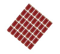 LOLIPPYY 200 Pièces Wine Shrink Caps Heat Shrink Sealing Caps Plastic Wine Bottle Capsules Dust Covers Edge Design