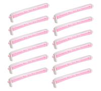 LOLIPPYY 24 Pièces Rouleaux Pour Cheveux Courts Et Bouclés Lot De Plastique Flexible Pour Permanente Et Coiffure Diy Chez Soi Ou Salon