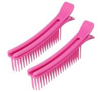 LOLIPPYY 2pièces Clips De Coiffure Multifonctions Pince à Cheveux Pour Salon Coupage Et Stylisation Grand Modèle