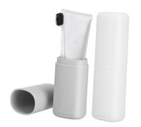 LOLIPPYY 2pièces Étui De Voyage pour Brosse à Dents Rangement Compact Et Léger avec Capacité Spacieuse pour Vos Accessoires De Voyage