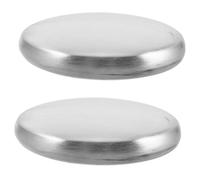 LOLIPPYY 2pièces Métal Réutilisable Acier Inoxydable Pour Élimination Des Odeurs Absorbeur Odeurs Portable Pour Mains Et Cuisine