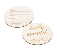 LOLIPPYY 2pièces Panneau Annonce De Naissance Pour Lot De Panneaux Pour Part De Naissance Panneau De Nom Né