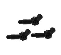 LOLIPPYY 3 pièces Adaptateur Angle Rotatif pour Manche Balai à Vis Accessoires de Nettoyage Compatibles avec Franges Balai Fenêtre et Poussière pour Extension Flexible et Nettoyage