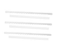 LOLIPPYY 3 Pièces Lames de Remplacement pour Trancheuse à Accessoires Acier Inoxydable Lames Dentelées pour Coupe Précise Compatibles avec Plusieurs Modèles de Machines à Couleurs