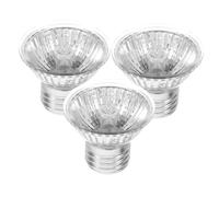LOLIPPYY 3 pièces Lampe Chauffante pour Reptiles Ampoules Chauffantes UV pour Lézards Tortues Serpents Favorisent Activité Synthèse Digestion et