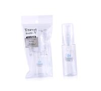 LOLIPPYY 3 pièces Set de Bouteilles Rechargeables Pet pour Lotion Cosmétiques Voyage et Activités Extérieures Flacons Souples pour Shampoing et Crème Compacte pour Sac à Main et Valise