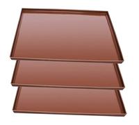 LOLIPPYY 3 pièces Tapis Silicone Déshydrateur Chaleur pour Fruits Légumes Four Réutilisables