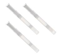 LOLIPPYY 3 pièces Tube Vide pour Gloss à Lèvres Lot de Flacons Rechargeables Transparents et Étanches pour Voyage Stockage de Cosmétiques Liquides et Huiles Design Léger