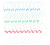 LOLIPPYY 30 Pièces Boîte à Dents de Lait avec Colliers de Rangement Plastique Colorés Boîte de Conservation Sécurisée pour Dents Perdues Stockage pour Garçon Fille et Filles