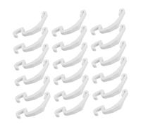 LOLIPPYY 30 pièces Clips de Cage Plastique pour Lapin et Hamster Attaches Latérales Robustes pour Enclos Petits Animaux Accessoires Fixation Facile pour Maisons Animaux