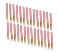 LOLIPPYY 30 Pièces Mini Lip Brush Multifonctionnel Brosse Maquillage Cils Nettoyage Pores Nez Doux et Portable pour Application Correcteur et Soins