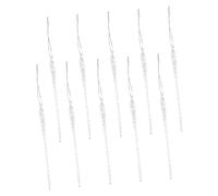 LOLIPPYY 36 Pièces Transparent Ornaments Hanging Xmas Pendants Lightweight Acrylic Decorations for Christmas Tree Indoor Festive Décor