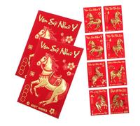 LOLIPPYY 360 Pièces Year Envelopes Year Of The Horse Creative Vietnamese Packets For Family Celebrations Lucky Money Pockets With Festive Design