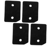LOLIPPYY 4 Pièces Coussin De Filtre à Séchoir Crépine De Sécheuse De Nettoyage De Sécheuse De Tambour De Remplacement Sponge Pousquettes De Filtre Éponge Noir