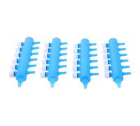 LOLIPPYY 4 pièces Distributeur Air Aquarium Plastique Robuste Sorties avec Levier de Contrôle pour Pompe à Oxygène Accessoires pour Pompe Air Aquarium Compatible Tuyaux Standards Lot