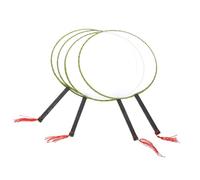 LOLIPPYY 4 pièces Éventails Vierges DIY pour Garçon Fille Éventail Soie pour Peinture Manuelle Éducatif pour Fille et Garçon Améliore Coordination Main Œil Cadeau Créatif