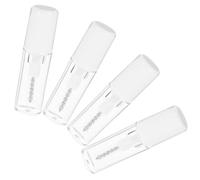 LOLIPPYY 4 Pièces Gel Fixateur Sourcils Transparent Gel Mascara Léger pour Maquillage Sourcils Longue Tenue Tenue Sécurisée sans Résidu Soin Doux pour Peau Sensible