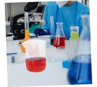 LOLIPPYY 4 pièces Lot de Béchers Verre Gradués pour Laboratoire Résistance Thermique Base Stable et Bec Verseur pour Mesures Précises Chimie et Éducation
