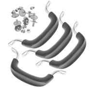 LOLIPPYY 4 pièces Poignée de Couvercle de Casserole Résistante Chaleur Lot de Poignées de Remplacement pour Couvercles de Poêles Marmites et Casseroles Facile à Installer et Sécurisée