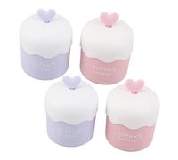 LOLIPPYY 4 pièces Portable Face Wash Foamer Set Manuel Nettoyant Visage Mousseur Compact et Léger pour Démaquillant Flacon Mousseur Facile à Utiliser pour Soins Peau Voyage Bleus Roses