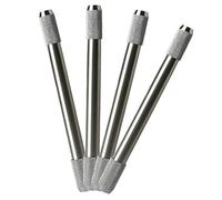 LOLIPPYY 4 pièces Rallonge Crayon Métal Double Tête Prolongateur pour Crayons de Couleur et Dessin et Léger pour Fournitures Scolaires