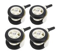 LOLIPPYY 4 Pièces Stroller Wheels Replacement Silent Swivel Caster For Walker And Trolley Removable Front Back Cart Accessories