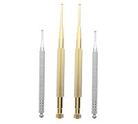 LOLIPPYY 4 pièces Stylo Acupuncture Acier Inoxydable Auriculaire Précise Pour Auto Diagnostic Et Thérapie Outil De Massage Auriculaire Ergonomique Pour Soulagement Local