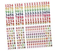 LOLIPPYY 40 feuilles Autocollants Mousse Garçon Fille Gommettes Autocollantes Adhésives Motifs Cartoon Variés Décoration Scrapbooking Chambre Garçon Fille