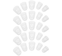 LOLIPPYY 40 Protège-doigts en Silicone Transparent pour Guitare, Lot de 5 Tailles, Protection des Bouts de Doigts pour Guitare Acoustique, Électrique et Basse, Accessoires pour