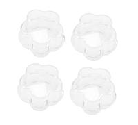 LOLIPPYY 4pièces Cache Bouton De Cuisinière Transparent Lot De Couvercles De Protection Garçon Fille Pour Gazinière Et Four Sécurité Garçon Fille Et Animal Domestique Empêche
